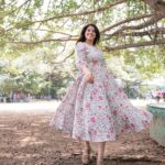 Aima Rosmy Sebastian Instagram - "She twirled in her white floral dress, and the world seemed to spin with joy, captivated by her radiant presence." - Unknown Click by @boneypanicker 📸 Cochin, Kerala