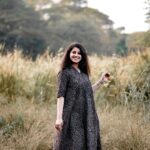 Aima Rosmy Sebastian Instagram - “Stress less and enjoy the best.” Wearing @lax_desino 👗 Click by @boneypanicker 📸 Cochin, Kerala