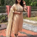 Aima Rosmy Sebastian Instagram - Take your dreams seriously ✨ Wearing @tazzels3 👗 Muttuchira, India