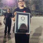 Aima Rosmy Sebastian Instagram - Super Excited 🤩 @kalariclubdubai is Officially the Guinness World Record Holder for the MOST PEOPLE PERFORMING KALARIPAYATTU SIMULTANEOUSLY 🤩 This wouldnt have been possible without our best Ashaans @kalaricoach @ahalyaellathel @kalaridxb @dubaikalari @kalariclubdubai and efforts of many more Thank you @dubaipolicehq for giving me this wonderful opportunity that can be cherished throughout my life 😍 . . . . . . . . . . . . . . #guinnesworldrecord #guinness #worldrecord #success #acheivements #hardwork Dubai Police Officer’s Club