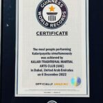 Aima Rosmy Sebastian Instagram - Super Excited 🤩 @kalariclubdubai is Officially the Guinness World Record Holder for the MOST PEOPLE PERFORMING KALARIPAYATTU SIMULTANEOUSLY 🤩 This wouldnt have been possible without our best Ashaans @kalaricoach @ahalyaellathel @kalaridxb @dubaikalari @kalariclubdubai and efforts of many more Thank you @dubaipolicehq for giving me this wonderful opportunity that can be cherished throughout my life 😍 . . . . . . . . . . . . . . #guinnesworldrecord #guinness #worldrecord #success #acheivements #hardwork Dubai Police Officer’s Club