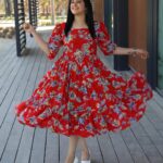 Aima Rosmy Sebastian Instagram - 🌹❤️ @amazebyashiyajesel 👗