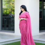 Aima Rosmy Sebastian Instagram - I am touched beyond words..I was just admiring your Thaamara saree !!! THANK YOU TAZZELS3 FOR 🪷THAAMARA🪷 SAREE @tazzels3 🥻 Pc : @vineethphotos 📸 . . . . . . . . . . . . . #saree #sareecollection #sareelove #sareelover #sareelovers #sareecollection #sareeblouse #designersarees #designerblouse #trendingreels #trending #trendingnow #trendingsongs #fashionblogger #fashiongram #instagram #instagood #instafashion Muweillah Comercial, Sharjah UAE