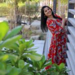 Aima Rosmy Sebastian Instagram - 🌹❤️ Wearing @amazebyashiyajesel 👗