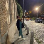 Aima Rosmy Sebastian Instagram - Georgia 🇬🇪 Walk down the roads 👣 #tiblisigeorgia #tiblisi #tourism #couple #night #nightwalk Tbilisi,Georgea