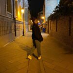 Aima Rosmy Sebastian Instagram - Georgia 🇬🇪 Walk down the roads 👣 #tiblisigeorgia #tiblisi #tourism #couple #night #nightwalk Tbilisi,Georgea