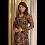 Aima Rosmy Sebastian Instagram - "Like a field of blossoms dancing in the breeze, she wore her floral dress.” Attire @riti_boutique 👗