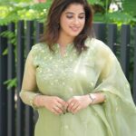 Aima Rosmy Sebastian Instagram - "Introducing the breathtaking 'Meadow' salwar from Tazzels3! 🌸 where every outfit tells a unique story. Get ready to captivate hearts and leave a lasting impression. ✨ #Tazzels3 #MeadowSalwar @tazzels3 👗 @vineethphotos 📸 Muweillah Comercial, Sharjah UAE