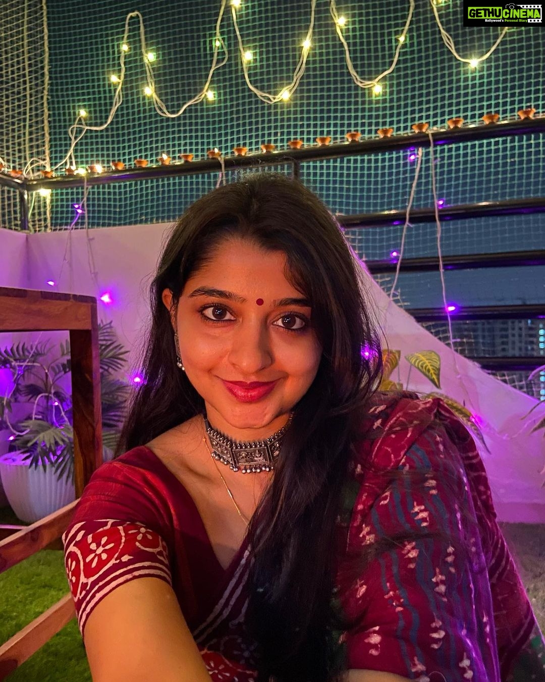 Aishani Shetty Instagram - ದೀಪಾವಳಿ ಹಬ್ಬದ ಹಾರ್ದಿಕ ಶುಭಾಶಯಗಳು ❤️❤️🪔🪔
