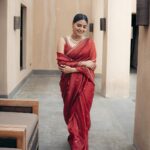Aishwarya Lekshmi Instagram - I thought i will paint the town red but instead i bumped my head sorta day . @thepallavinamdev . @thangals_jewellery_ . @fahil_hakkim . @renjurenjimar . @styledbysmiji