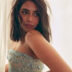 Aishwarya Lekshmi Instagram - 🪼 Photography : @kadamajay Styling : @sohinydas Outfit : @geishadesigns Jewellery : @limelightdiamonds Makeup : @avnirambhia Hair : @rohit_bhatkar