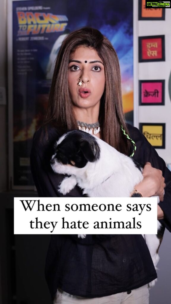 Aishwarya Sakhuja Instagram - Sorry. Not sorry but you have been blocked 🚫 . . #reels #dafahojao #trendingreels #animallover #reelsinstagram #reelkarofeelkaro #aishwaryasakhuja