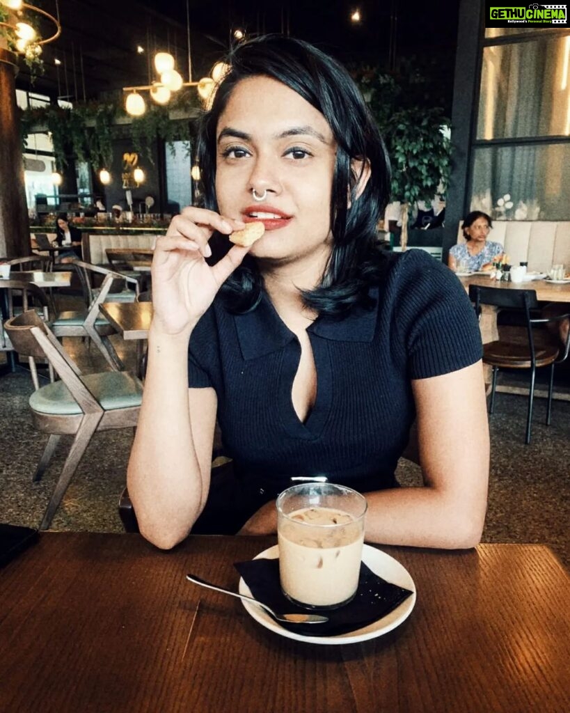 Aiswarya Suresh Instagram - Brunch date with my cutie @talz.kritz Johannesburg, South Africa