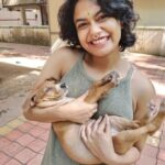 Aiswarya Suresh Instagram - #puppylove🐾 @sutithip clicked ❤️