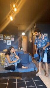 Aiswarya Suresh Instagram - Just tried this scene out with @ashwing1686 ♥️
Shot by @anannyaj_s ♥️