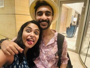 Aiswarya Suresh Instagram - He helped me a lot through bigg boss. Reminding me to take my medication and always being there during my pain moments, saying jokes or singing Hindi/English songs. I appreciate you Rinosh. Thank you for making bigg boss a little easier by making me feel cared. I wish you only the best for your future. You are a power pack of talent, let the world see your work. 

Love 
Lachu 
@rinosh_george