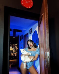 Aiswarya Suresh Instagram - Cat woman 🐈 💋