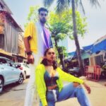 Aiswarya Suresh Instagram - Cool kids 👩‍❤️‍👨 My hot co actor - @akshay_radhakrishnan Pic courtesy, styling , mua - @joe_elize_joy