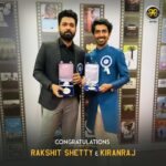 Ajaneesh Loknath Instagram - A heartfelt congratulations to the team of #777Charlie on winning the prestigious National Film Awards. @rakshitshetty @kiranraj_k @paramvah_studios @bobby_c_r #ABBSStudios