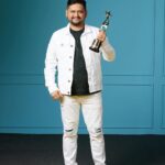 Ajaneesh Loknath Instagram – Lights, flash, and applause! @b_ajaneesh showcases his SIIMA award for the Best Music Director award!

#NEXASIIMA #DanubeProperties #A23Rummy #HonerSignatis #Flipkart #ParleHideAndSeek #LotMobiles #SouthIndiaShoppingMall #TruckersUAE #SIIMA2023 #A23SIIMAWeekend #SouthIndianAwards #Docile #SIIMAinDubai

Danube Properties Presents A23 SIIMAWEEKEND in Dubai