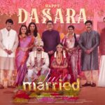 Ajaneesh Loknath Instagram - #JustMarried team wishes everyone a joyful DASARA. #happydasara @shineshettyofficial @ankita.amar @bobby_c_r @the_biglittle @anupsbhandari #ABBSStudios
