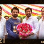 Ajaneesh Loknath Instagram - NKR21 starts with a traditional blessing ceremony. I am thrilled to collaborate with this exceptional team .Together we'll create something truly special. #NKR21 @nandamuri.kalyanram_official @saieemmanjrekar @ntrartsoffl #vijayashanthi @pradeep_chalre @ashokmuppa @sunil.balusu @framing_the_dreams @bobby_c_r @abbs_studios #ABBSStudios