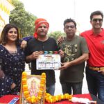 Akanksha Awasthi Instagram – Muhurat Of Accidental Dulha 🎥 🎬 
.
Banner : Aks Pathshala Entertainment 
Producer : Vivek Kumar 
Director : Anand Singh 
DOP : Ayub Ali Khan 
.
.
.
#newmovie #shooting #bhojpuri #bhojpuri_song #bhojpurireels Mumbai, Maharashtra