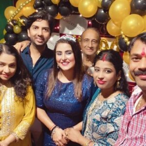 Akanksha Awasthi Instagram - Aakanksha Awasthi you be happy!  Today is the day you were brought into this world to be a blessing and an inspiration to those around you!  you are a wonderful person!  You have achieved this position today because of your struggles and will set new chapters of success in future also.  The entire team of *AKS Patshala Entertainment* 
wishes all your dreams to come true.  And a very happy birthday to you from the entire team!” 
.
.
Very Special Thanks
Respected Shri Anil Danda sir
.
.
Very special thanks to
Rakesh tripathi director of Dabangg bahuriya , Producer Vivek Kumar, Shailendra Srivastava, Madhukar Anand, music director gurjan shing editor and  family friend Jayesh mangnani and his wife heral and Dabangg bahuriya team and fans.

Lots of Love ❤️ Mona Ray

🎂🎉🎉🎉🎉🎉🎉🎉👑

Tum Jio Hazaron Saal Saal aur Saal ke Din ho Pachas Hazar.

#birthday #celebration #wisesayings
#celebrity #birthdaywishes