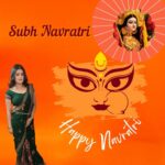 Akanksha Awasthi Instagram - May Maa Durga bestow upon you and your family nine forms of blessings- Fame, Name, Wealth, Prosperity, Happiness, Education, Health, Power, and Commitment. Happy Navratri! May this Navratri fill your life with the colours of happiness and prosperity. . . . . #Durga #fame #wealth #power #navratri #happynavratri #puja Mumbai, Maharashtra