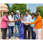 Akanksha Awasthi Instagram - "अक्स पाठशाला इंटरटेनमेंट" के बैनर तले बन रही नई भोजपुरी फिल्म का मुहूर्त सोमवार को लखनऊ के कुड़िया घाट में दिनेश सहगल जी के हाथों हुआ। इस फिल्म के निर्माता विवेक कुमार, निर्देशक बॉबी सिंह व लेखक राजेश बेरी हैं। फिल्म का छायांकन अनिल डंडा, और नृत्य निर्देशन कानू मुखर्जी जी ने किया हैं। फिल्म की मुख्य भूमिका में अवधेश मिश्रा, आदित्य ओझा और आकांक्षा अवस्थी जी हैं। Bhojpuri film Muhurta in Kudiyaghat , Uttar Pradesh's Lucknow. Which is being produced under the banner of "AKS Pathshala Entertainment", produced by Vivek Kumar and starring Awdhesh Mishra, Aditya Ojha and Akanksha Awasthi in the lead roles. The director of the film is Bobby Singh and writer Rajesh Beri, along with the cinematography of the film by Anil Danda and choreography by kanu mukherjee. Chief guest - Dinesh Sahgal. . . . . #bhojpuri #bhojpurihot #bhojpuriqueen #bhojpuricinema #भोजपुरिया #bhopuriactress #new #bhojpuripost #instagram #instagood #film #filmmaking #me #actress #superstar #movies #भोजपुरी Lucknow, Uttar Pradesh