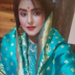 Akanksha Awasthi Instagram - Traditional and this make me proud😇 #traditionalwear #traditional #treanding Mumbai, Maharashtra