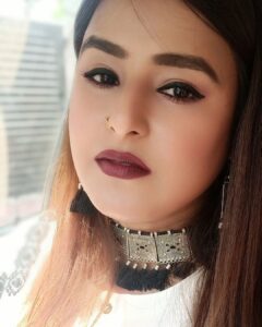 Akanksha Awasthi Instagram - Ankho ki gustakhiyan maff hon🎊🧞‍♀️🧚‍♀️🤗 Happy Navratri to every one mata rani apki sari manokamnayen poori karen🤗👯‍♂️🤩😇💐👏🌹 Lucknow, Uttar Pradesh