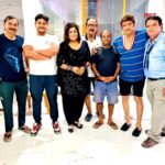 Akanksha Awasthi Instagram - famous bhojpuri celebrity with own team in sets of accidentel दूल्हा . Actress @aakankshaawasthi9 . . . . #bhojpuri #film #trending #explore Banaras (Varanasi), U.P - INDIA