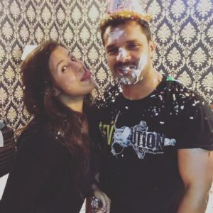 Akanksha Awasthi Instagram - Happy birthday dear Khesari ji🎂😇❤😍🌹💐🎉