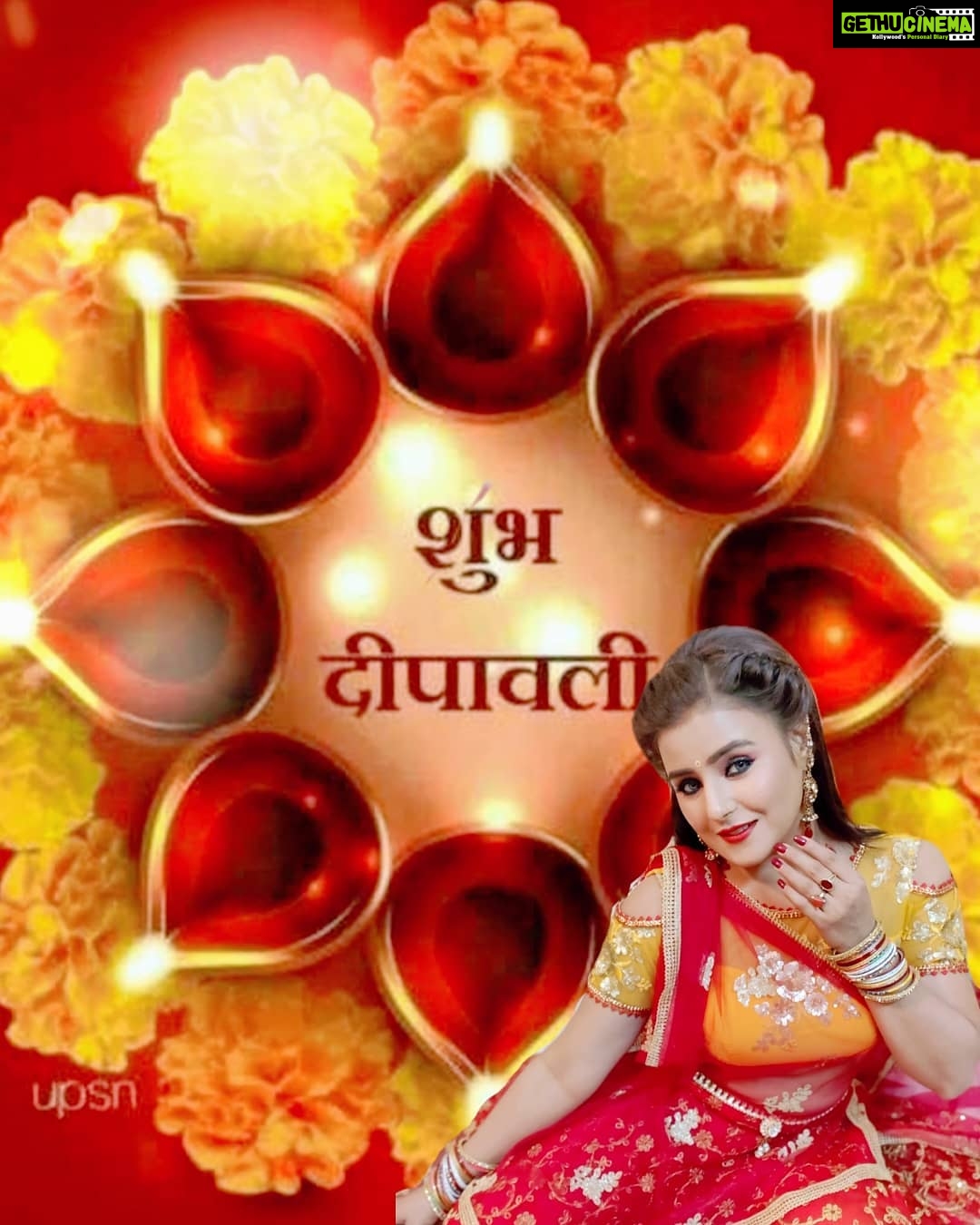 Akanksha Awasthi Instagram - Plz do not burst crackers have a simple Diya Diwali๐๐HAPPY ๐๐ฏ๐๐ฅฐ๐โค