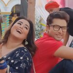 Akanksha Awasthi Instagram - Kabhi Has bhi Liya Karo 😜 @vikrant8235 . . . . . . . . #instagram #instagood #love #like #follow #photography #photooftheday #instadaily #likeforlikes #picoftheday #fashion #instalike #beautiful #bhfyp #followforfollowback #likes #art #photo #me #followme #smile #happy #insta #nature #style #life #AccidentalDulha #AccidentalDulha 🎥 🎬 #dhula #l Banaras ,up