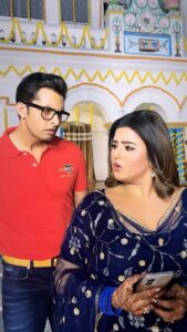 Akanksha Awasthi Instagram - Sorry 😣 

#onset #accidentaldulhabhojpurimovie #actor #actorslife