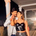 Akanksha Dubey Instagram - Meinu ishq Ho gya ankhiya naal 🙊😍 #swaggysinghrajput #explore #instagram #feelings #love #goals