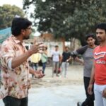 Akanksha Dubey Instagram - Scene Discussion with my Film Actors @jay_yadav_actor ji and Actress @akankshadubey_official ji. Banner : *Entert10 Television Pvt. Ltd. Presents*. In Association with *Shree Aadya Entertainment.* Film : *Ek Din ki Shaas* 🌟 Starring 🌟 *Kajal Raghwani, Akanksha Dubey, Jay Yadav, Kiran Yadav, Prem Dubey, Pushpendra Rai, Sweta Verma , Rinku Bharti, Gopal Chauhan, Sujit Sarthak, Ramjan, Parth Mishra.* Produced by : *Apurva Meratia, Monika Singh, Shree Aadya Entertainment.* Directed By : *"Manjul Thakur".* DOP : *"Sharfraz R. Khan."* Story & dailogue *Arbind Tiwari* Screenplay : *Manjul Thakur & Arbind tiwari* Music : *Om Jha* Art director: *Randhir N. Das* Costume: *Kavita Sunita*.