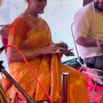 Akshara Singh Instagram – Music brings pleasure ♥️🤗🎵 #jhaal  last night had super fun in pipra parihar #sitamadhi