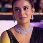Akshara Singh Instagram - “Dreamy lights, laughter in the air, and memories that glitter. Capturing the essence of enchantment. ✨ #CelebrateInStyle” . . . #aksharasingh #aksharasinghofficial #devanddiva #trending #trendsetter #fashiongoals #fashionbusiness #kanizfatimahairstylist
