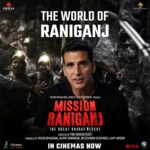 Akshay Kumar Instagram - One word, ‘fortunate’, is what I felt while playing Gill Saab’s character. Book Tickets Now: Link In Bio. Watch the story of Bharat’s true hero with #MissionRaniganj IN CINEMAS NOW. @vashubhagnani @parineetichopra @tinudesaiofficial @jackkybhagnani @deepshikhadeshmukh @ajay_kapoor_ @pooja_ent @jjustmusicofficial