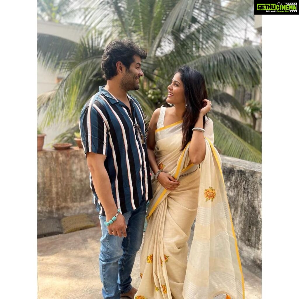 Akshaya Deodhar Instagram - We’ve woken up and seen each other every single day for last 7 years. The only difference between the first day we met and today is the growing LOVE between us. From being co actors to being coparents to Snoopy, from awkward Hi Hellos, to sharing heartfelt thoughts with each other, we have come a LONG WAY!🥹 Waking up in your arms will always be the happiest moment in my life. Happiest Birthday Husband! @hardeek_joshi ❤️