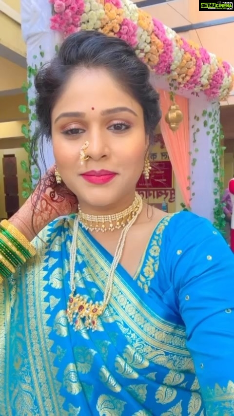 Akshaya Deodhar Instagram - Are you ready to see me as a bride?🙈 . . . . #Soon #Reelsinstagram #AkshayaDeodhar