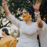 Akshaya Deodhar Instagram - Haldi dress is very special for every Bride-Groom, and so was for us. @labelsonalesawant created the most beautiful & comfortable outfits for both of us.🤍 So if you’re looking for stylish and comfortable outfits for your celebrations, Do visit ‘Label Sonale Sawant’ , A highly recommended place for all brides and grooms. . Again, Thank you so much @labelsonalesawant for creating this simple yet elegant look. We love it.🤗 . . Akshaya’s & Hardeek’s Beautiful outfits by @labelsonalesawant Styled by @stylist.chaitalikulkarni Pictures by Team @girish_katkar_photography Floral Jewellery by @swatiwaghcreation Akshaya’s Makeup by @madhurikhese_makeupartist Akshaya’s Hair by @komalpashankar_makeupartist Hardeek’s Hair & Makeup- @makeovers_by_rahul Wedding decor & management @a3eventsandmedia Wedding planner @bhagatamol Location- @siddhigardensandbanquets Managed by @wechitramedia @n.i.d.s_ @amolghodake_ . #AHa #AkshayaDeodhar #HardeekJoshi #AkshayaHardeek