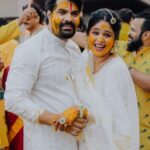 Akshaya Deodhar Instagram – Haldi dress is very special for every Bride-Groom, and so was for us. @labelsonalesawant created the most beautiful & comfortable outfits for both of us.🤍 So if you’re looking for stylish and comfortable outfits for your celebrations, Do visit ‘Label Sonale Sawant’ , A highly recommended place for all brides and grooms.
.
Again, Thank you so much @labelsonalesawant for creating this simple yet elegant look. We love it.🤗
.
.
Akshaya’s & Hardeek’s Beautiful outfits by @labelsonalesawant
Styled by @stylist.chaitalikulkarni
Pictures by Team @girish_katkar_photography
Floral Jewellery by @swatiwaghcreation
Akshaya’s Makeup by @madhurikhese_makeupartist
Akshaya’s Hair by @komalpashankar_makeupartist
Hardeek’s Hair & Makeup- @makeovers_by_rahul
Wedding decor & management @a3eventsandmedia
Wedding planner @bhagatamol
Location- @siddhigardensandbanquets
Managed by @wechitramedia @n.i.d.s_ @amolghodake_
.
#AHa #AkshayaDeodhar #HardeekJoshi #AkshayaHardeek