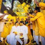 Akshaya Deodhar Instagram - The person who plans the wedding with us is as important as the venue, food & service. The person behind all the decor, management, food, venue & everything related to the wedding celebrations is @bhagatamol , our wedding planner. He made sure we enjoyed every single moment. Everything was just perfect, exactly the way we wanted, was ready in time & he was always just a call away.😃 Thank you so much @bhagatamol & @a3eventsandmedia for all the management, decor, help and promptness. We enjoyed everything to the fullest!🤗 . Photos: @sevenvowstories @girish_katkar_photography Wedding Planner: @bhagatamol Wedding Decor & Management: @a3eventsandmedia Location: @siddhigardensandbanquets Haldi- Akshaya’s & Hardeek’s outfits: @labelsonalesawant Styling: @stylist.chaitalikulkarni Floral Jewellery: @swatiwaghcreation Sangeet- Akshaya’s & Hardeek’s outfits: @labelsonalesawant Styling: @stylist.chaitalikulkarni Akshaya’s Jewellery: @chandrakalm_jewellery Wedding- Akshaya’s Saree & Hardeek’s Kurta: @saudamini_handloom Akshaya’s Saree draping: @anaghakumbhr Blouse: @nishfash_design_studio Akshaya’s Jutti: @chaljutti.official @amru_tak Akshaya’s & Hardeek’s Styling: @anaghaghaisas Jewellery: @ssnagarkarjewellers_official @prasad.nagarkar Reception- Akshaya’s & Hardik’s outfit: @atarabynamitakataria Styling: @atarabynamitakataria Jewellery: @sanagarkarjewellers_official @prasad.nagarkar Akshaya’s Makeup: @madhurikhese_makeupartist Akshaya’s Hair: @komalpashankar_makeupartist Hardeek’s Hair & Makeup- @makeovers_by_rahul Managed by @wechitramedia @n.i.d.s_ @amolghodake_ . #AHa #अहा #AkshayaDeodhar #HardeekJoshi #AkshayaHardeek #Wedding