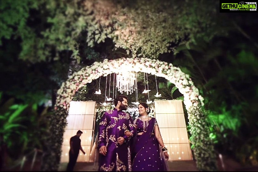 Akshaya Deodhar Instagram - The person who plans the wedding with us is as important as the venue, food & service. The person behind all the decor, management, food, venue & everything related to the wedding celebrations is @bhagatamol , our wedding planner. He made sure we enjoyed every single moment. Everything was just perfect, exactly the way we wanted, was ready in time & he was always just a call away.😃 Thank you so much @bhagatamol & @a3eventsandmedia for all the management, decor, help and promptness. We enjoyed everything to the fullest!🤗 . Photos: @sevenvowstories @girish_katkar_photography Wedding Planner: @bhagatamol Wedding Decor & Management: @a3eventsandmedia Location: @siddhigardensandbanquets Haldi- Akshaya’s & Hardeek’s outfits: @labelsonalesawant Styling: @stylist.chaitalikulkarni Floral Jewellery: @swatiwaghcreation Sangeet- Akshaya’s & Hardeek’s outfits: @labelsonalesawant Styling: @stylist.chaitalikulkarni Akshaya’s Jewellery: @chandrakalm_jewellery Wedding- Akshaya’s Saree & Hardeek’s Kurta: @saudamini_handloom Akshaya’s Saree draping: @anaghakumbhr Blouse: @nishfash_design_studio Akshaya’s Jutti: @chaljutti.official @amru_tak Akshaya’s & Hardeek’s Styling: @anaghaghaisas Jewellery: @ssnagarkarjewellers_official @prasad.nagarkar Reception- Akshaya’s & Hardik’s outfit: @atarabynamitakataria Styling: @atarabynamitakataria Jewellery: @sanagarkarjewellers_official @prasad.nagarkar Akshaya’s Makeup: @madhurikhese_makeupartist Akshaya’s Hair: @komalpashankar_makeupartist Hardeek’s Hair & Makeup- @makeovers_by_rahul Managed by @wechitramedia @n.i.d.s_ @amolghodake_ . #AHa #अहा #AkshayaDeodhar #HardeekJoshi #AkshayaHardeek #Wedding