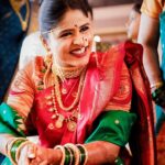 Akshaya Deodhar Instagram - Moments that matter the most!🥰 . Beautiful moments captured by @sevenvowstories ✨ Akshaya’s Saree: @saudamini_handloom Akshaya’s Saree draping: @anaghakumbhr Blouse: @nishfash_design_studio Akshaya’s Jutti: @chaljutti.official @amru_tak Akshaya’s Hair: @komalpashankar_makeupartist Akshaya’s Makeup: @madhurikhese_makeupartist Hardeek’s Outfit: @saudamini_handloom Hardeek’s Hair & Makeup- @makeovers_by_rahul Akshaya’s & Hardeek’s Styling: @anaghaghaisas Jewellery: @ssnagarkarjewellers_official @prasad.nagarkar Wedding decore & management @a3eventsandmedia Wedding planner @bhagatamol Location- @siddhigardensandbanquets Managed by @wechitramedia @n.i.d.s_ @amolghodake_ .