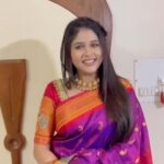 Akshaya Deodhar Instagram - 💞 . . . Saree & Blouse by @grand_rental_boutique Jewellery by @grand_rental_boutique . . . . #PrimeReels #ReelsInstagram #AkshayaDeodhar